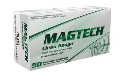 Magtech Clean Range 38 Special Fully Encapsulated 158 Grain 50 Rounds