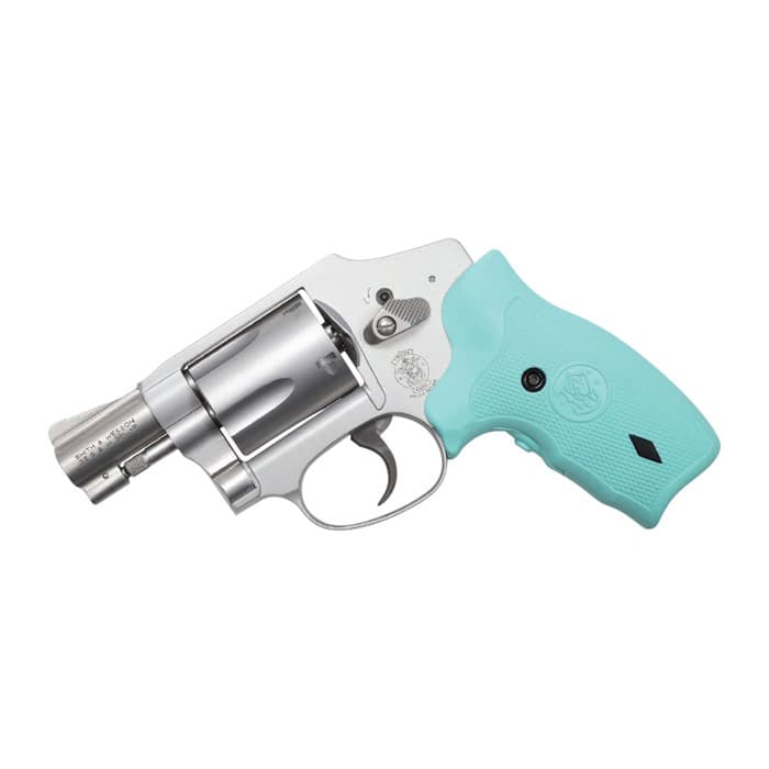 Smith & Wesson SW 942 38 Special +P 1.84in 5rd Robin Egg Blue Laser
