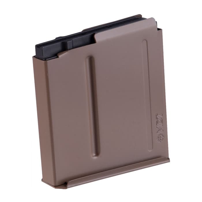 MDT 300WM 5 Round Steel Magazine Flat Dark Earth Long Action AICS Compatible