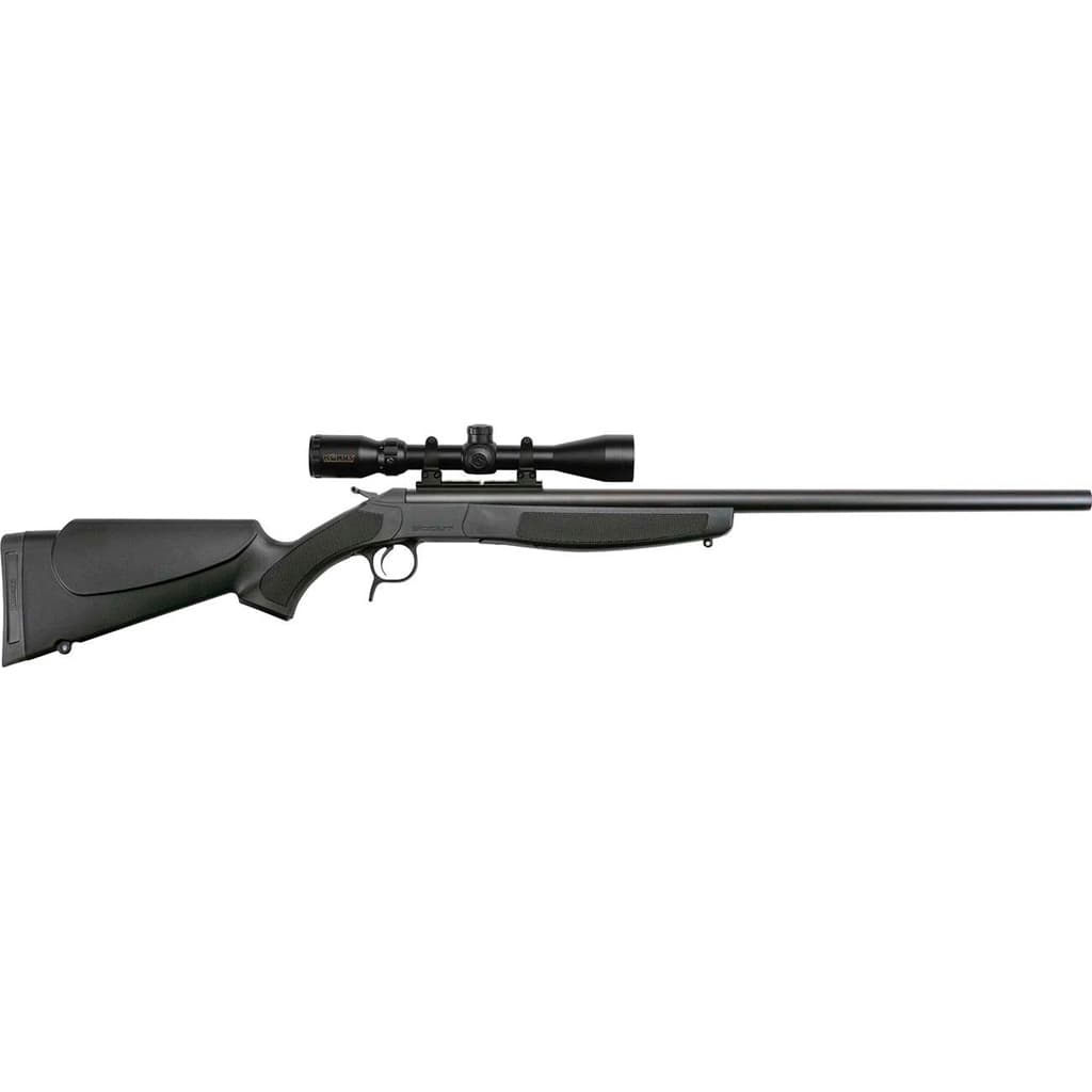 CVA Scout Compact Rifle Package 6.5 Creedmoor 20 in. Black w/ Scope