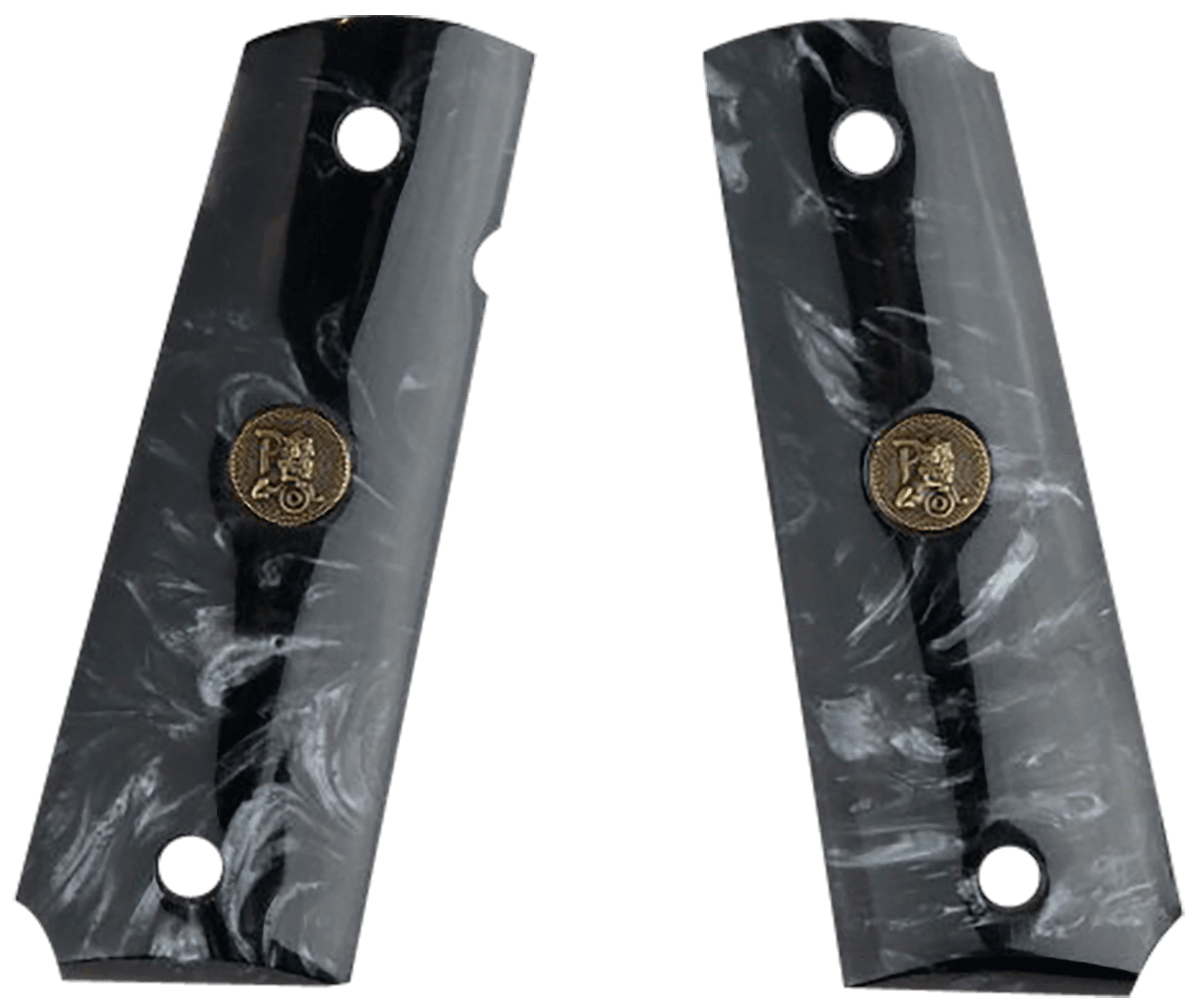 Pachmayr Custom Grip Simulated Pearl Panels for 1911 Ambidextrous Safety