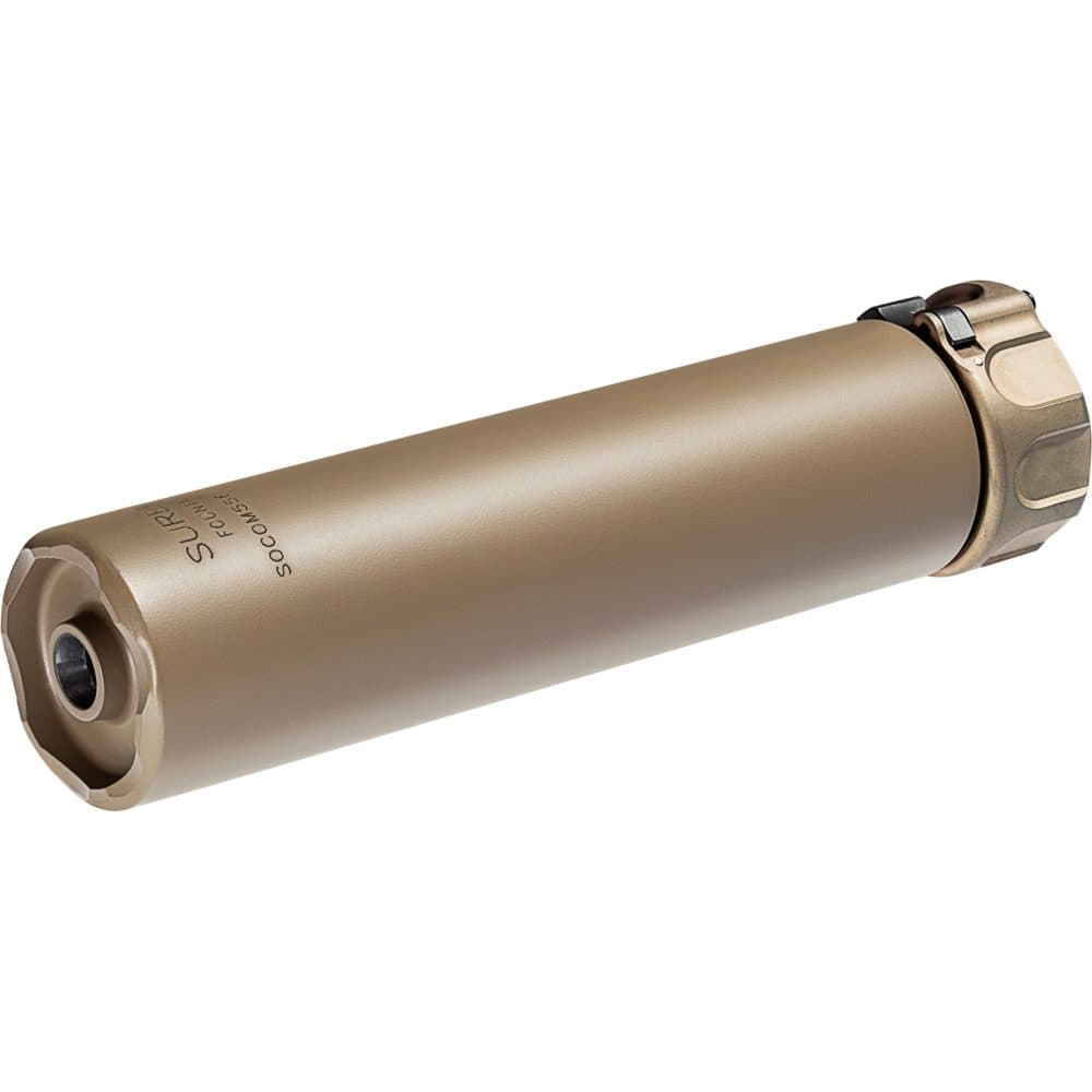 Surefire SOCOM556-SB2 Suppressor 5.56mm Short Barrel FDE