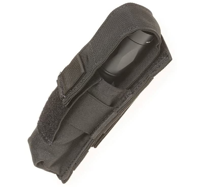 Tacshield T4001BK Suppressor/Light Pouch  Cordura 1000D Nylon Black