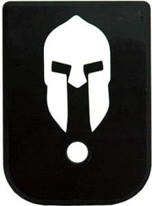 Cruxord Spartan Aluminum Magazine Base Plate for Glock 17 19 22 23 24 26 27 31 32 33 34 35 Gen1-4