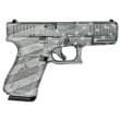 Glock G19 Gen 5 9mm 4in 15rd Distressed Flag Gray