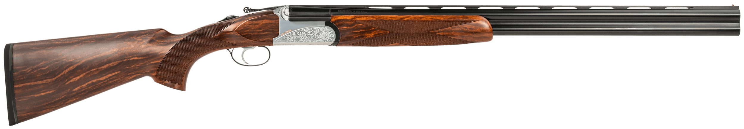 Fausti Usa Caledon 20GA, 26in. Barrel, 2rd, Wood Stock & Forend - Gray (15203)
