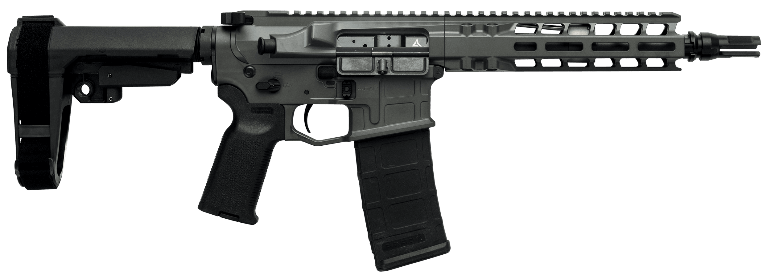 Radian Weapons Model 1 Pistol 300 AAC 9 Inch 30 Rounds Radian Gray