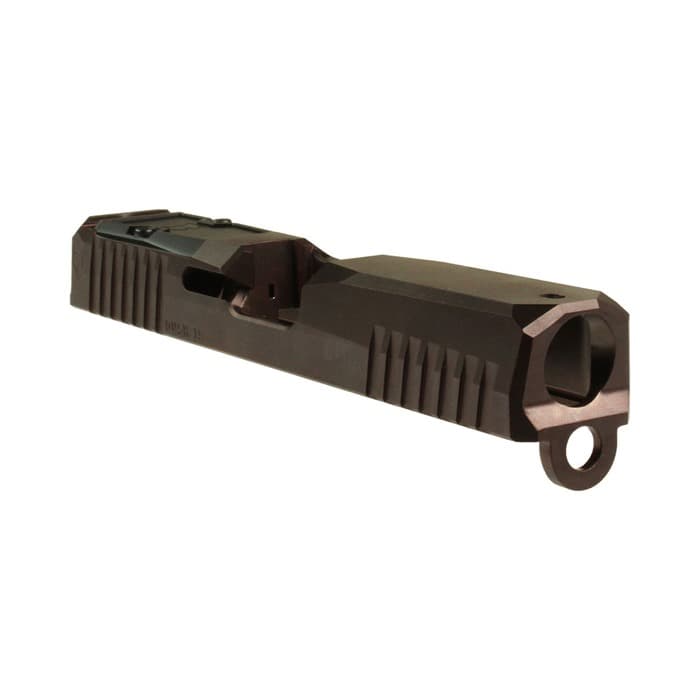 Lone Wolf Dusk G19 Gen3 9mm Luger RMR Cut Stripped Slide Bronze