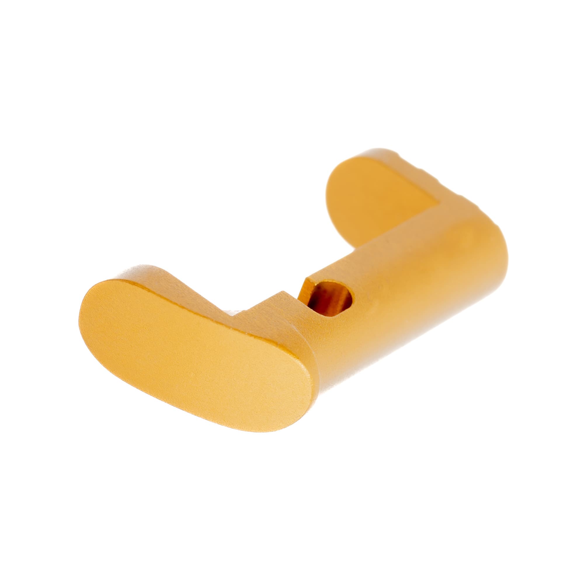 Tyrant Designs Extended Magazine Release Gold Finish for Springfield Hellcat Pro