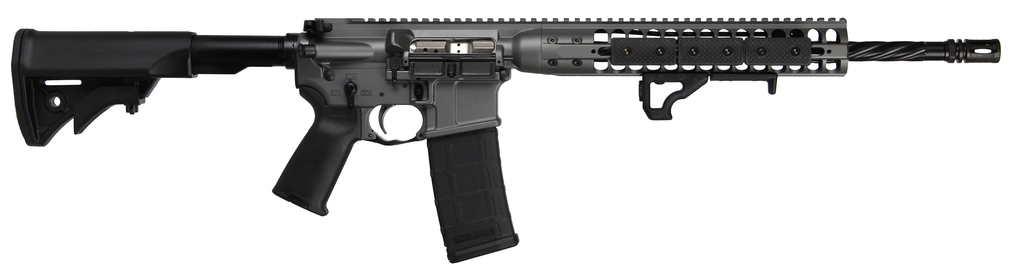 LWRC Di 5.56 NATO 16in 30rd Tactical Grey Direct Impingement Rifle