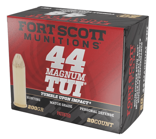 Fort Scott Munitions Pistol Ammo 44 Mag. 200 gr. TUI 20 rd.