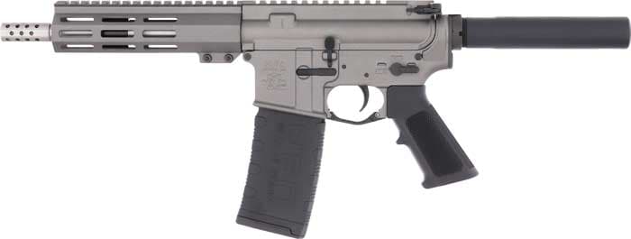 Great Lakes Firearms GL15223SSPTNG AR-15 Pistol 223 Wylde 7.50" 30+1 Tungsten