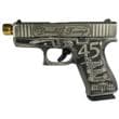 Glock 43X Gen 4 9mm 3.4in Barrel 10rd Gold Finish