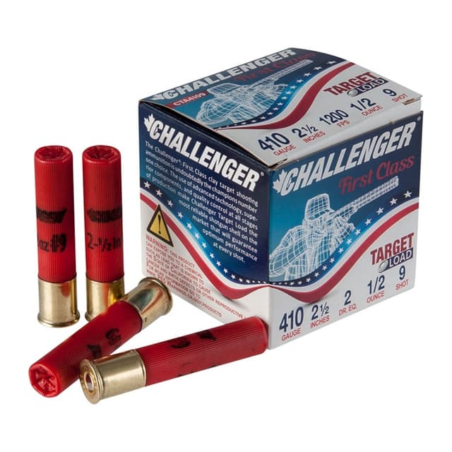 410 BORE 2-1/2'' 1/2 OZ #9 SHOT 250/CASE (CTA4109)
