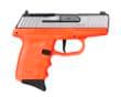 SCCY DVG-1 RDR Handgun 9mm Luger 10rd Magazine 3.1" Barrel Striker Fired Stainless Slide/Orange Frame