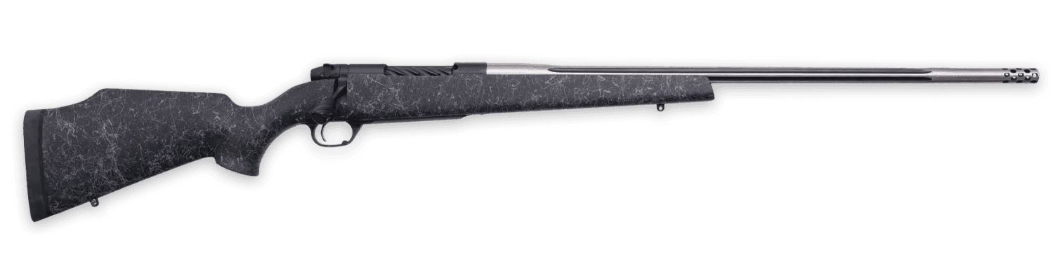 Weatherby Mark V Accumark 338 Weatherby RPM 24 inch 4 Rounds Fiberglass Monte Carlo