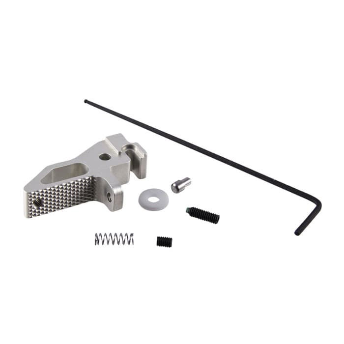 Tandemkross Victory Trigger Smith and Wesson Victory 22 Silver Flat Textured