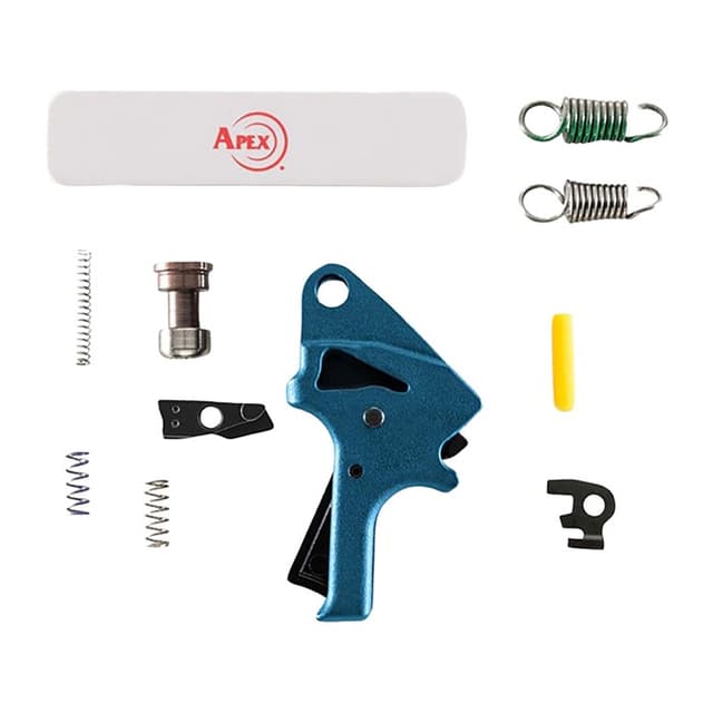 Apex Tactical M&P 2.0 Flat Faced Forward Trigger Kit Polymer Blue