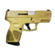 Taurus G3C 9mm Luger 3.2 Inch Barrel 12 Rounds FDE Slide FDE Grip