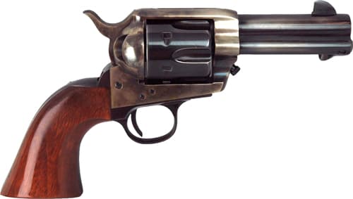 Cimarron Firearms Frontier 45 Colt 3.5 inch 6 Round Blued Barrel Case Hardened