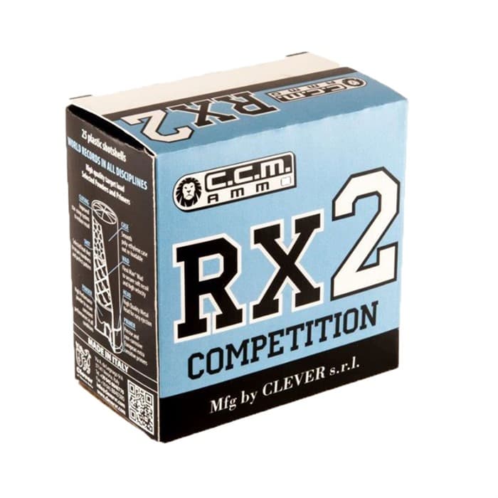 CLEVER COMP. RX2 12GA 3-1/4DR 1OZ #8 (CMRX212HDL18)