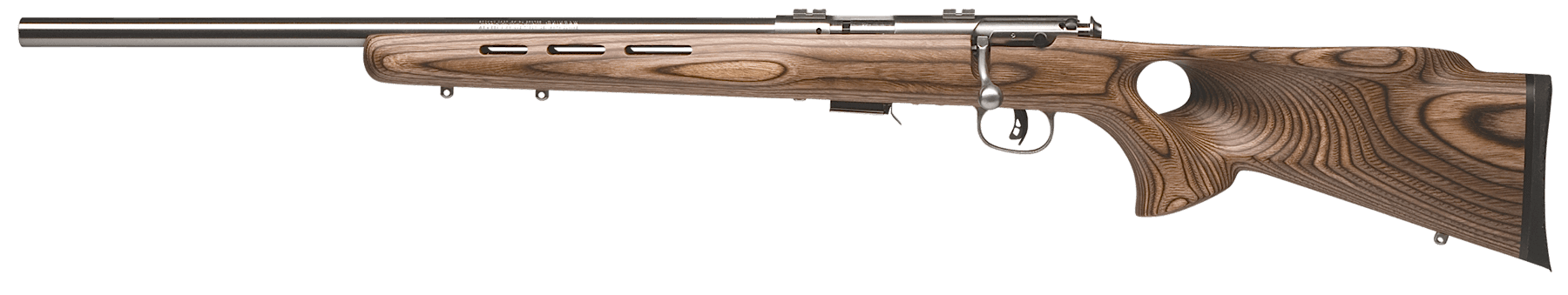 Savage 93R17 BTVLSS 17 Hornady Magnum Rimfire 21 Inch Satin Stainless Left Hand