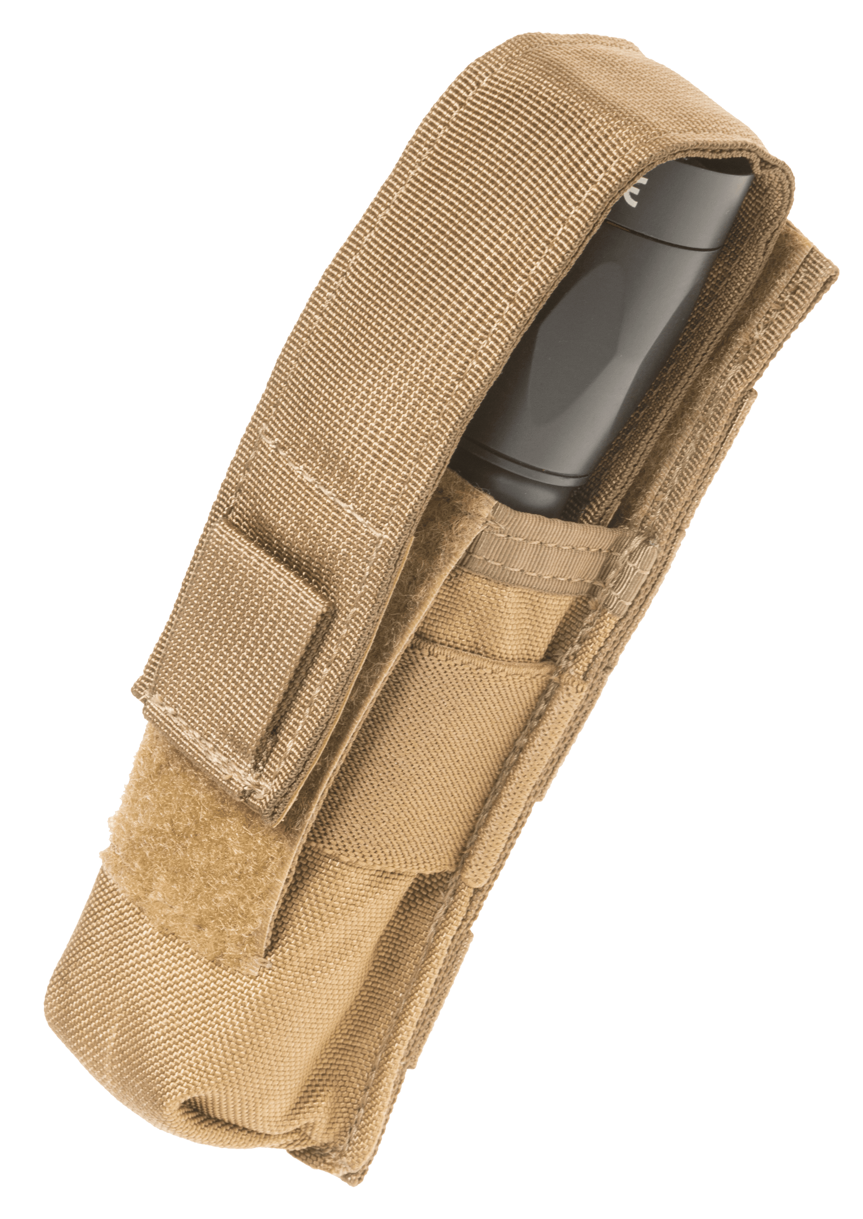 Tacshield T4001CY Suppressor/Light Pouch  Cordura 1000D Nylon Coyote
