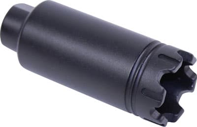 Guntec USA AR15 Slim Flash Can Aluminum Matte Glass Breaker AR Muzzle Device