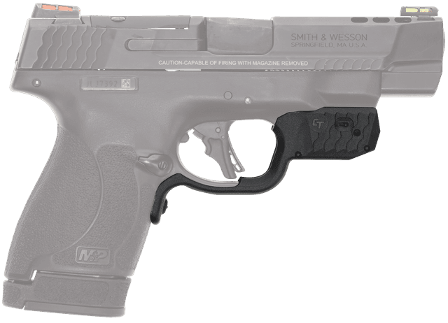 Crimson Trace LG Laserguard Green Laser for Smith & Wesson M&P Shield Plus 0.50 Inch Dot at 50 Feet
