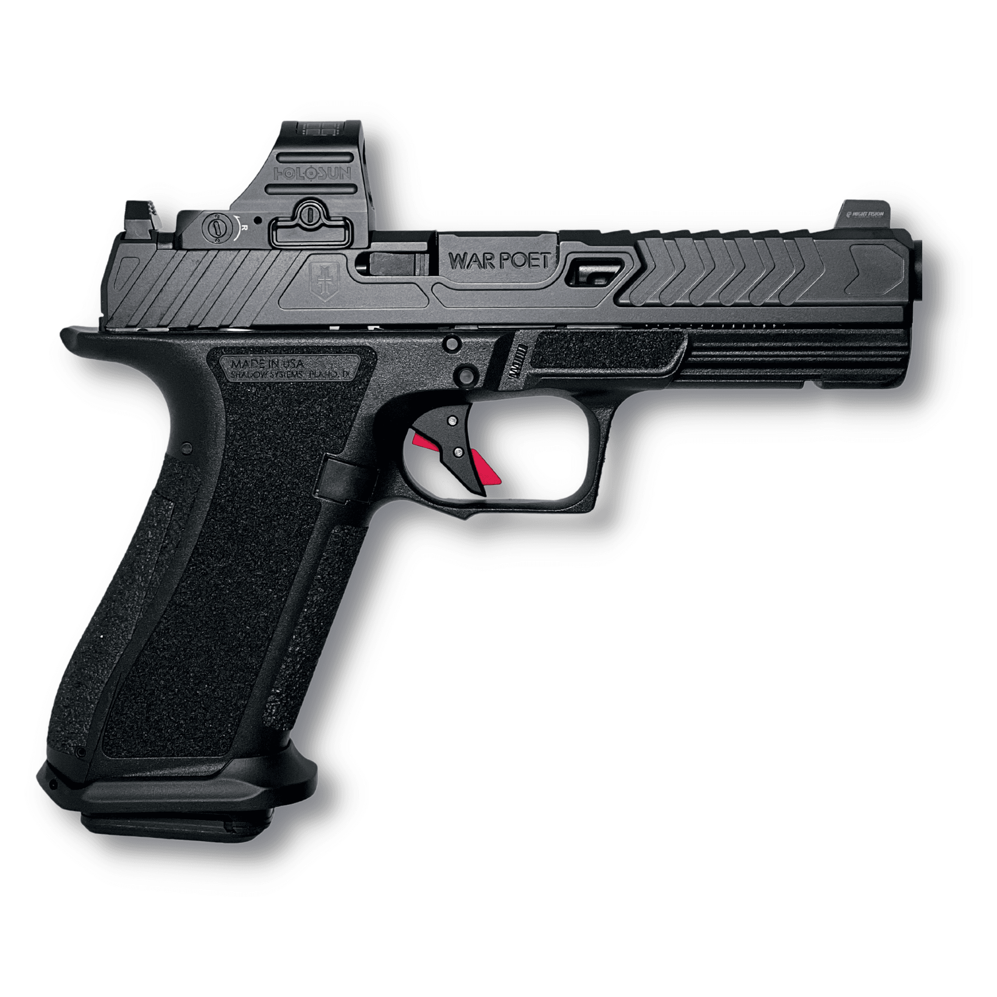 Shadow Systems DR920 War Poet 9mm 5 Inch 10 Rounds Duty Ready Pistol