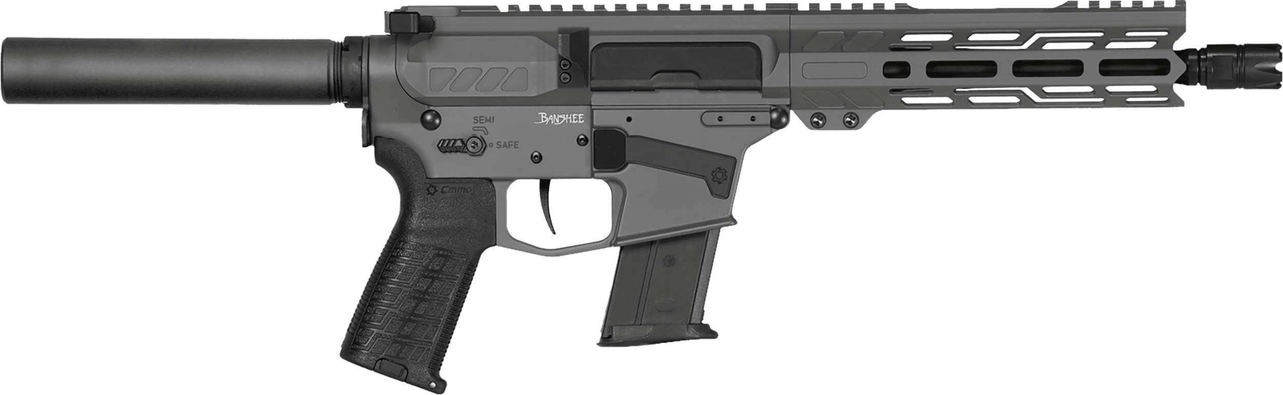 CMMG Banshee MK57 5.7x28mm 8" 20 Rounds Tungsten