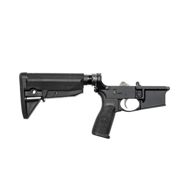Lower Receiver Group w/ MK2 Receiver Extension & Stock Mod 0 - LRG-RMS-STK-MOD-0-BLK