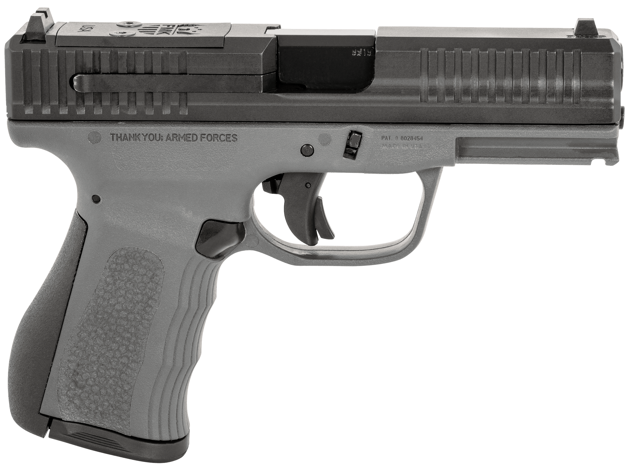 FMK Mach 9 G3 Pistol 9mm Dark Grey 14 Rd.