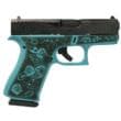 Glock G43X Custom 9mm 3.4in 10rd Blue Finish PX4350201 Modgrfp