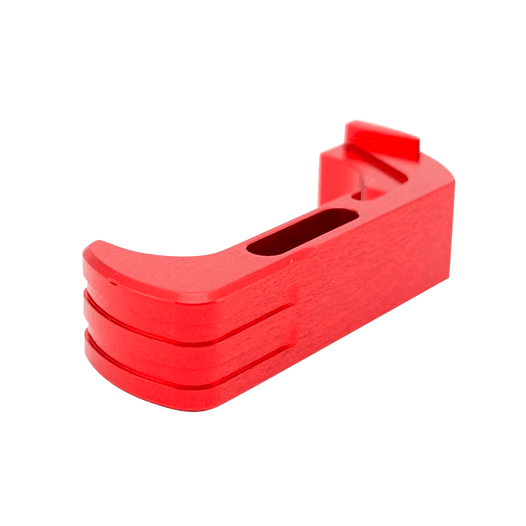 Cross Armory Crg5mcrd Mag Catch Extended Red for Glock Gen4-5