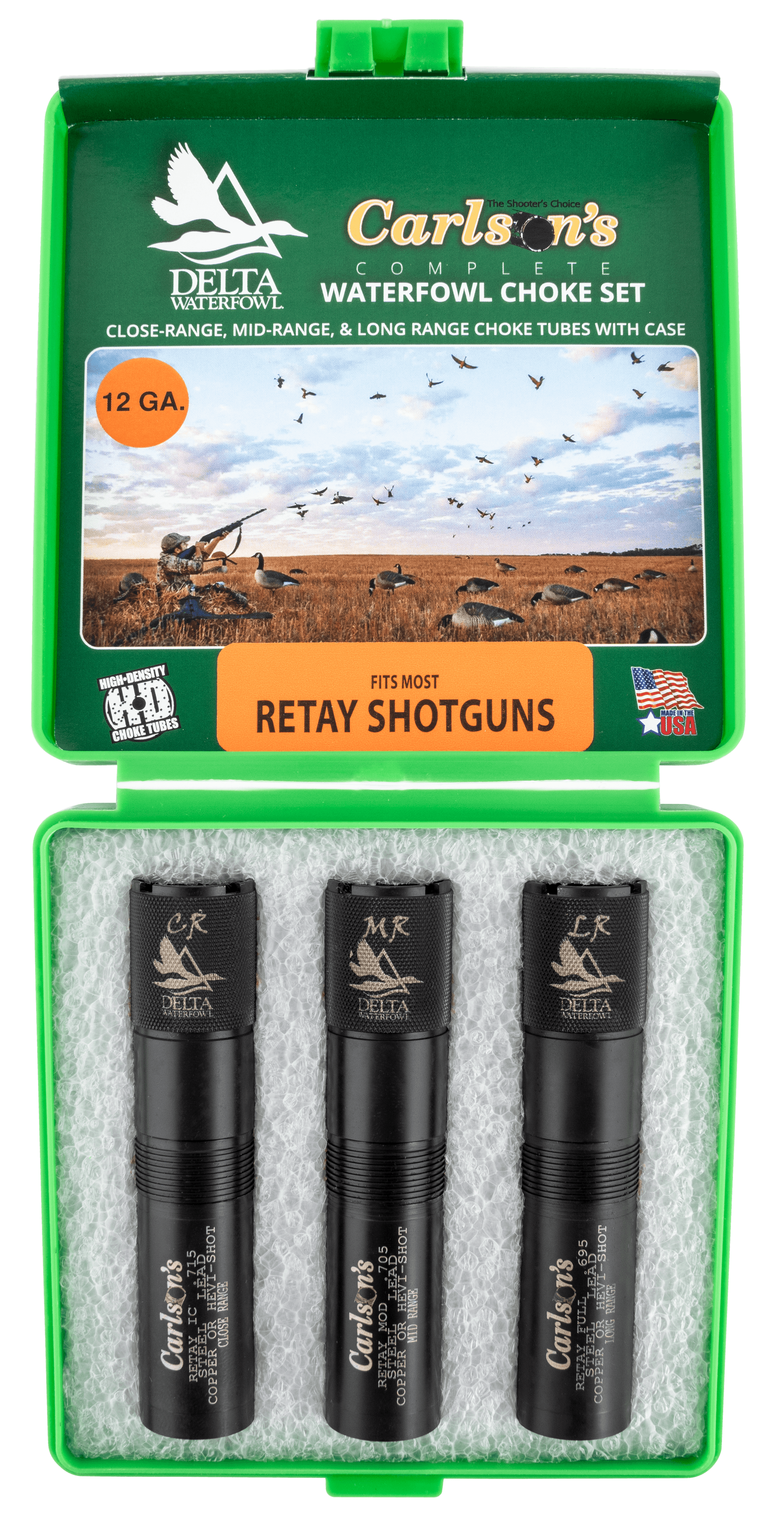 Carlson Delta Waterfowl Retay Set C M LR 12ga Choke Tubes