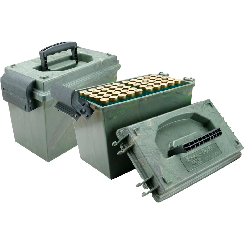 MTM Shotshell Dry Box 20ga. 100rd. Case Camo