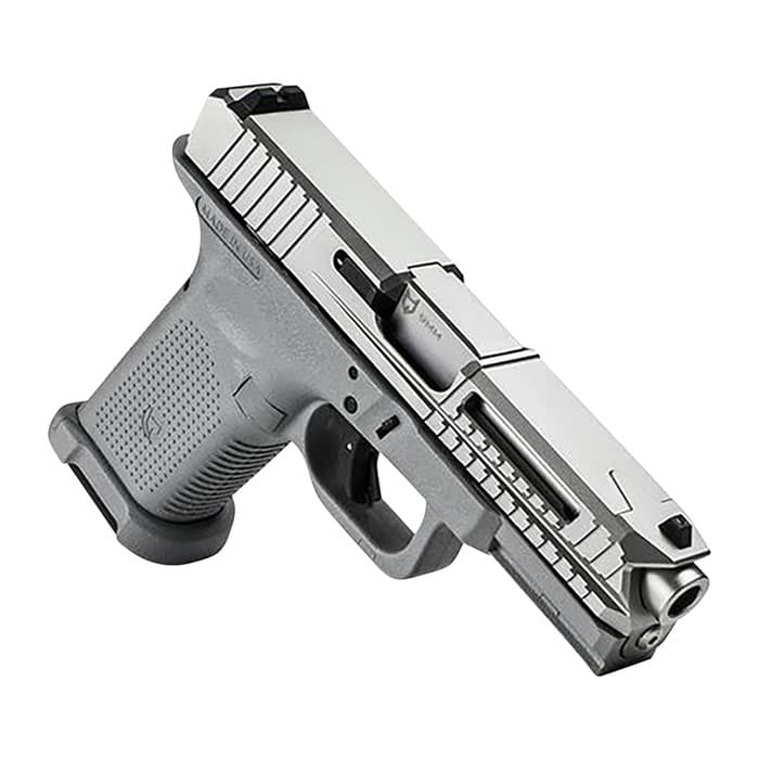 LTD19 V2 9MM GRAY FRAME SILVER SLIDE