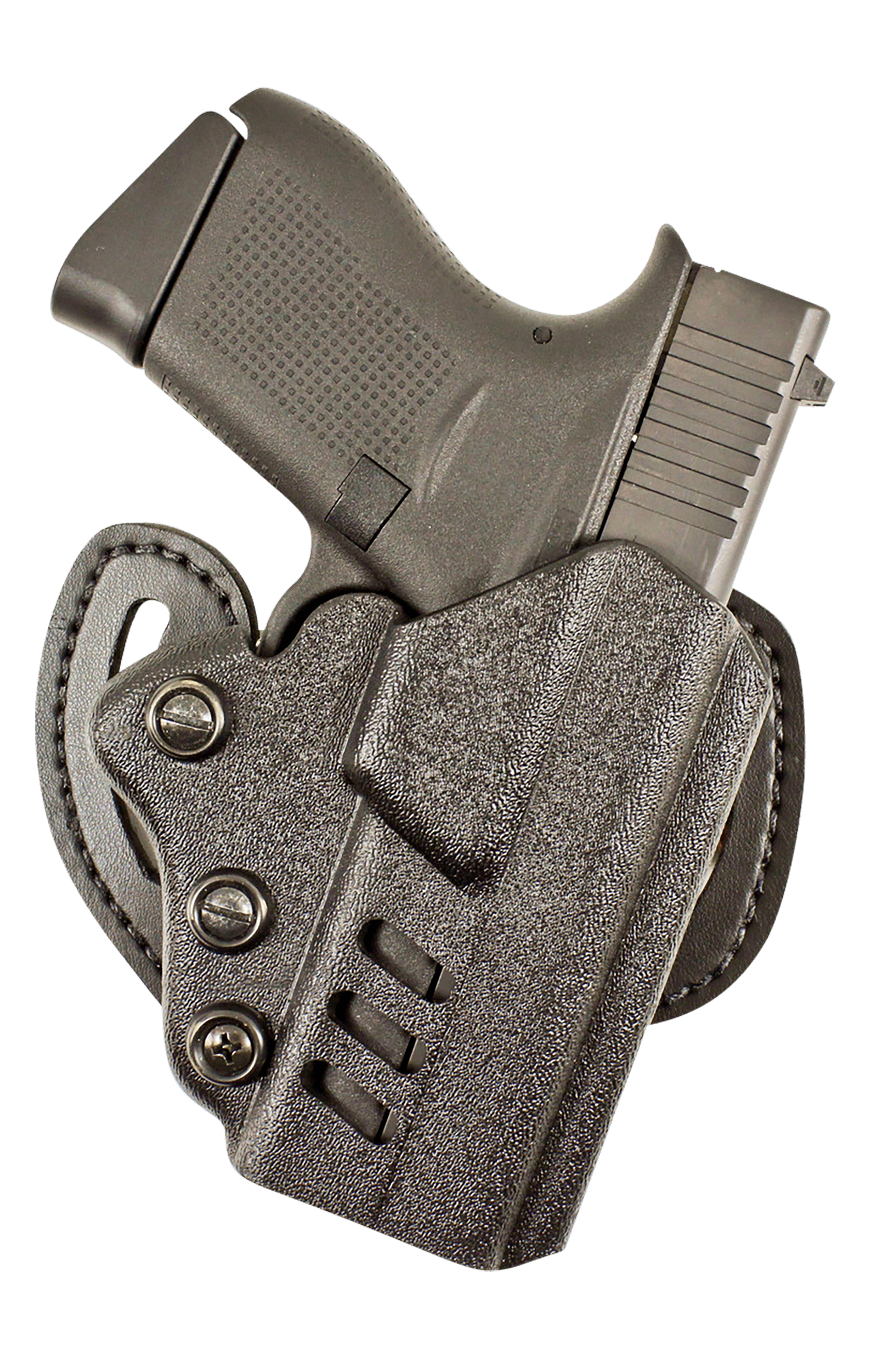 DeSantis Gunhide 042KAB2Z0 Facilitator OWB Black Kydex Belt Slide Fits Glock 17/17 Gen5/22/31/47 Right Hand