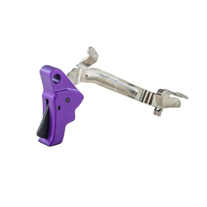 Apex Tactical Action Enhancement Trigger with Gen 3 Trigger Bar for Glock Purple