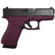 Glock G43X 9mm 3.4in 10rd Black Cherry Custom Engraved Roses