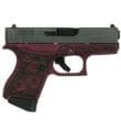 Glock G43 Custom 9mm 3.4in 6rd Black Cherry Finish