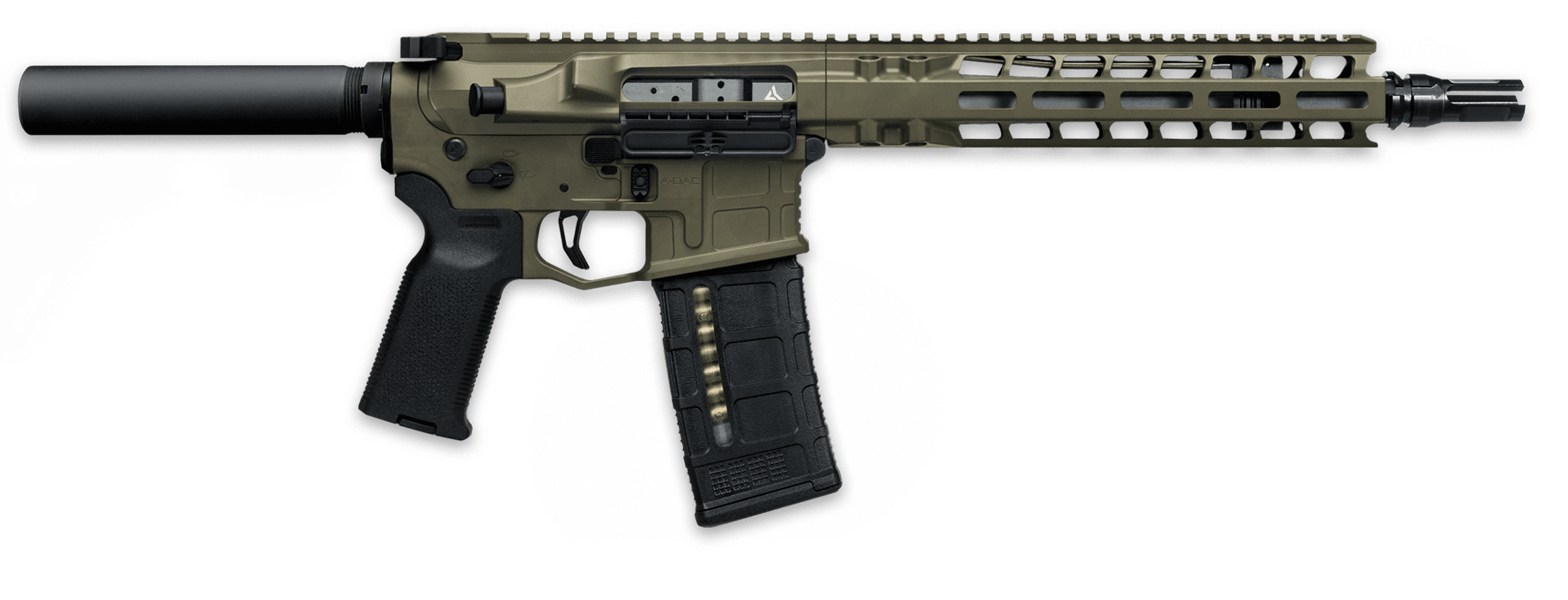 Radian Weapons Model 1 Pistol 223 Wylde 10.5 Inch 30 Round OD Green