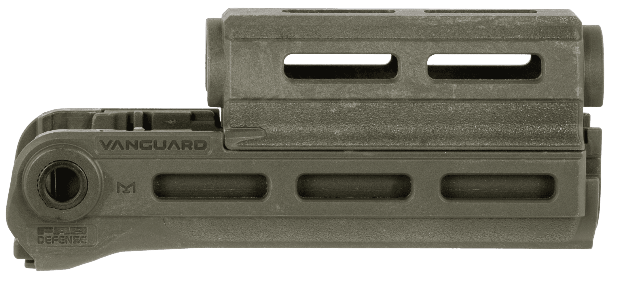 Fab Defense Vanguard Handguard AK47 AK74 AKM MLok Rail OD Green Polymer
