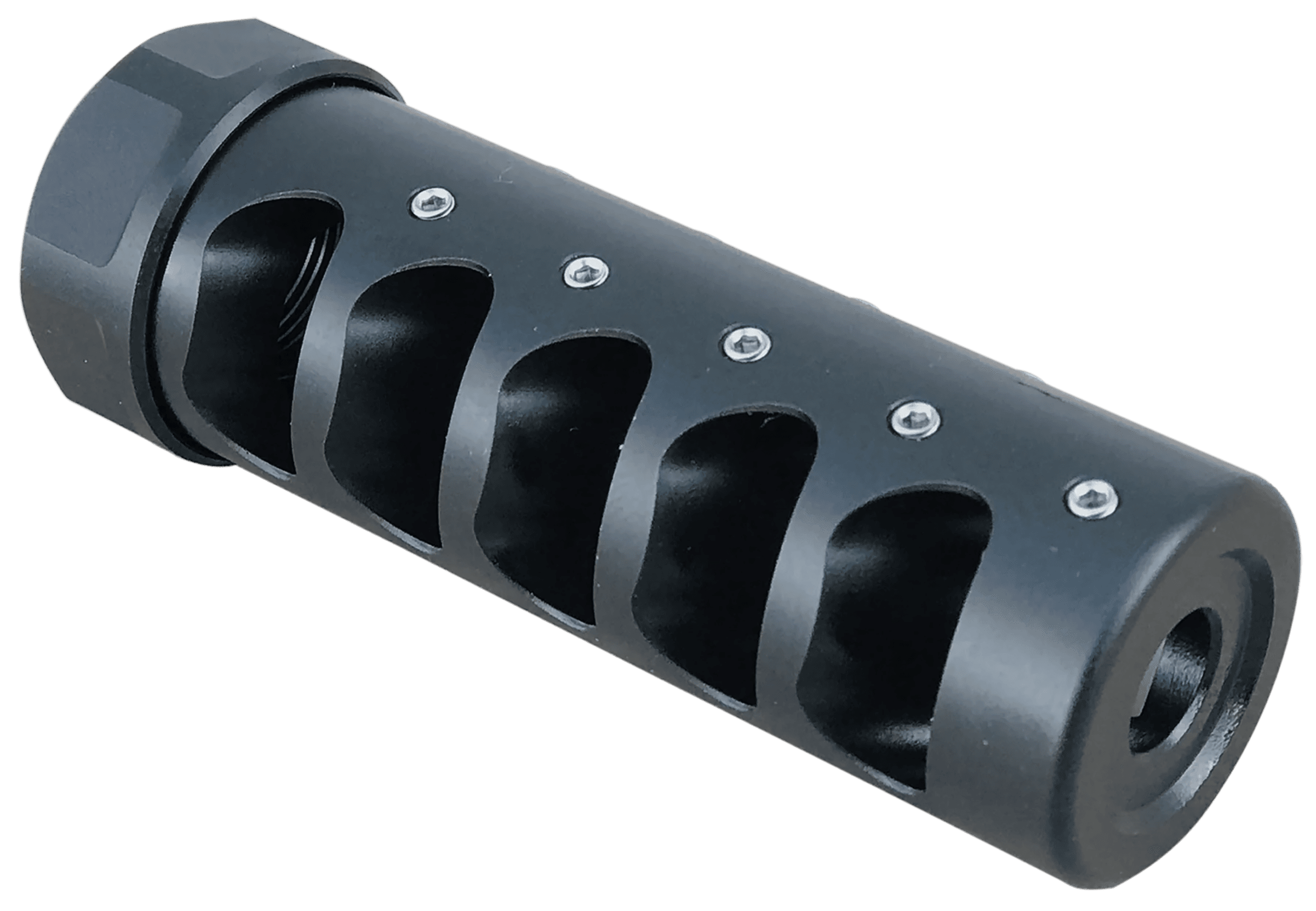 American Precision Arms Gen 3 Fat Bastard Brake 5/8-24 Stainless Nitride 30Cal