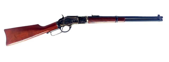 Taylors and Company 1873 Carbine 45 Colt 19 Inch Walnut Case Hardened