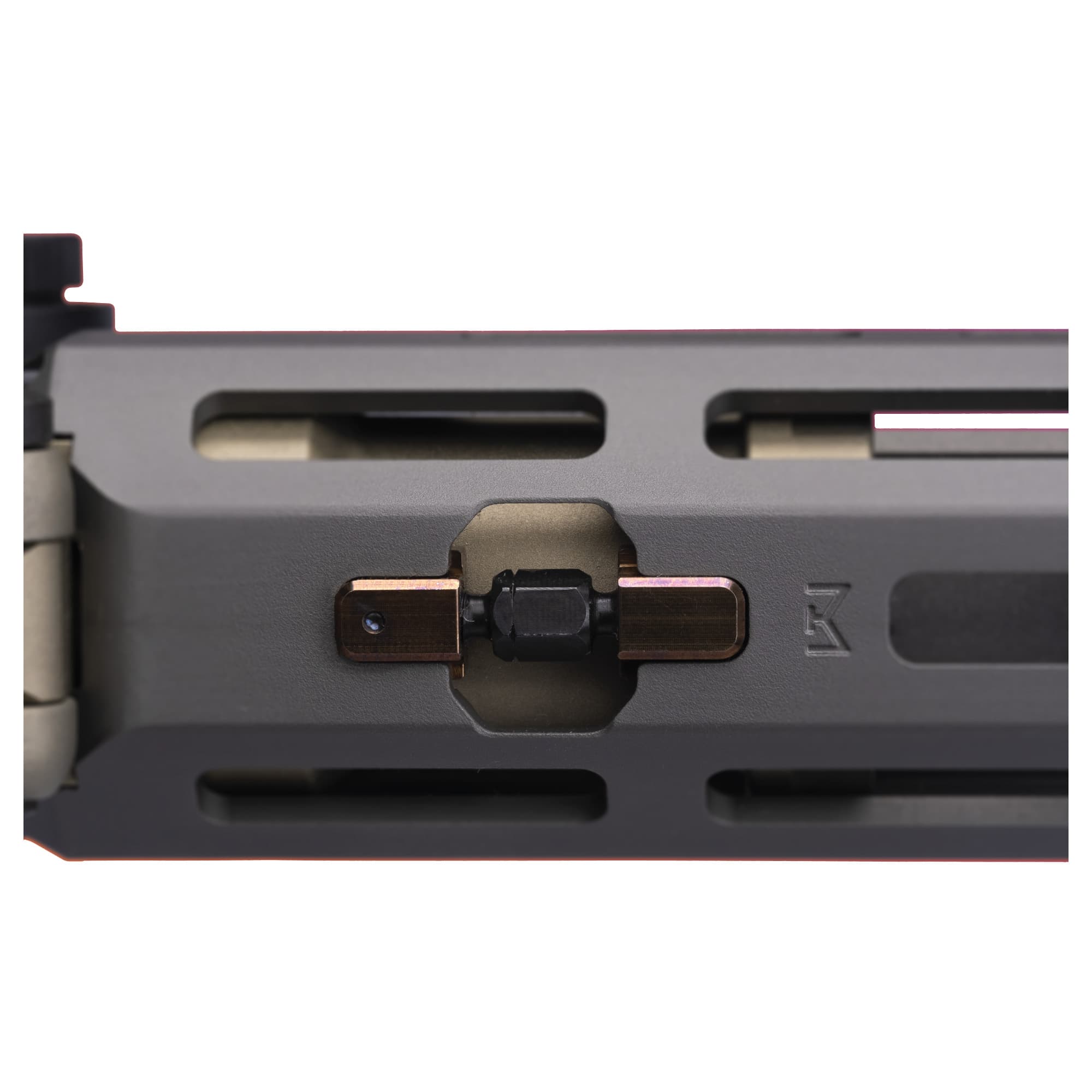 Q LLC Turnbuckle Assembly Fits Honey Badger Rail Silver