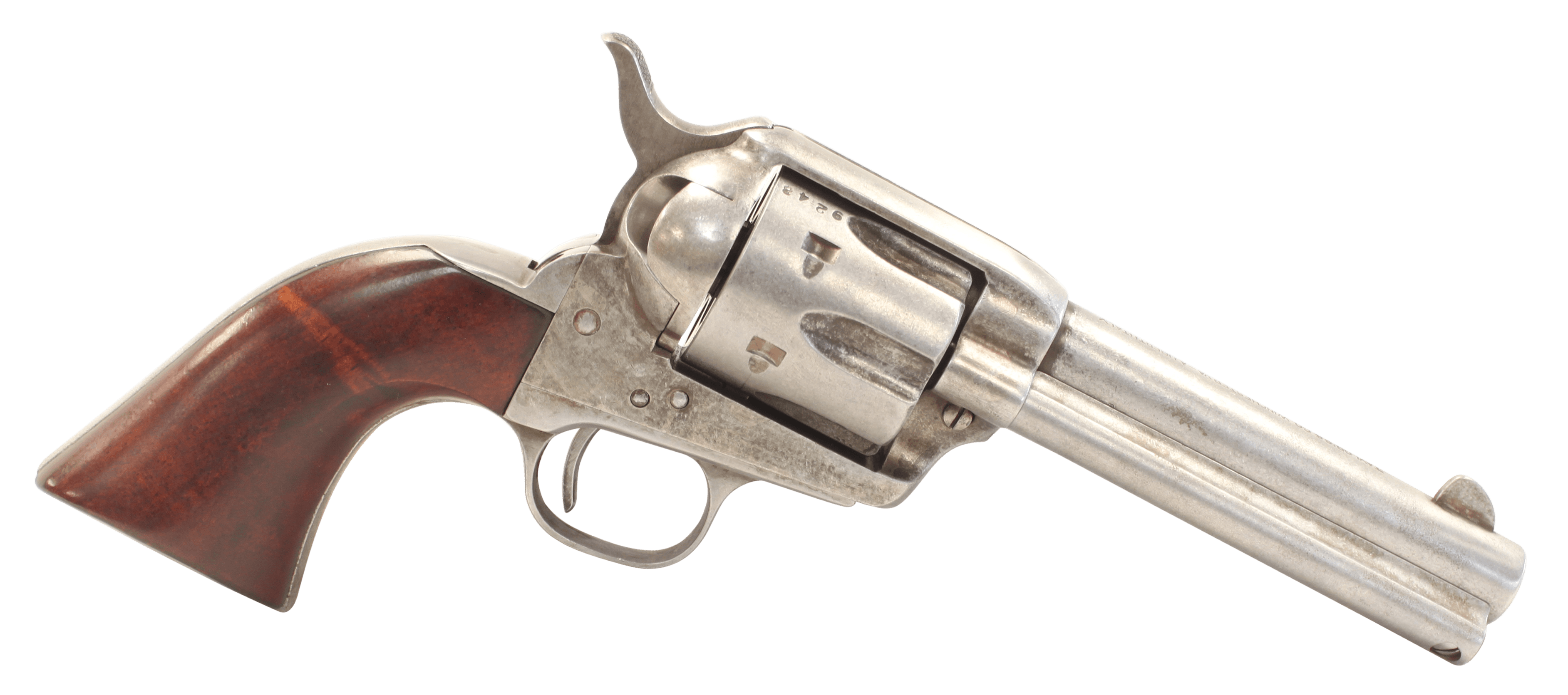 Taylors & Company 555111 1873 Cattleman 45 Colt (LC) Caliber with 4.75" Barrel, 6rd Capacity Cylinder, Overall Antique Finish Steel & Walnut Grip