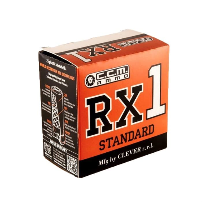 CLEVER STANDARD RX1 12GA SPTG 1-1/8OZ #8 (CMRX112SC8)
