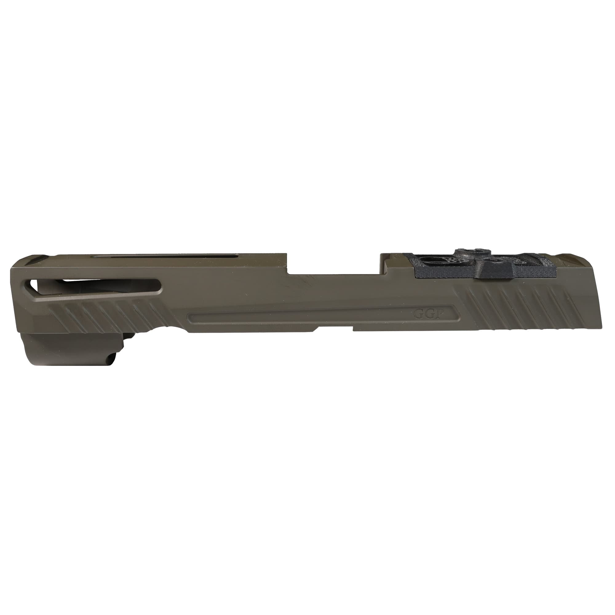 Grey Ghost Gear GGP P320 FS Stripped Slide Olive Drab Cerakote Optics Ready
